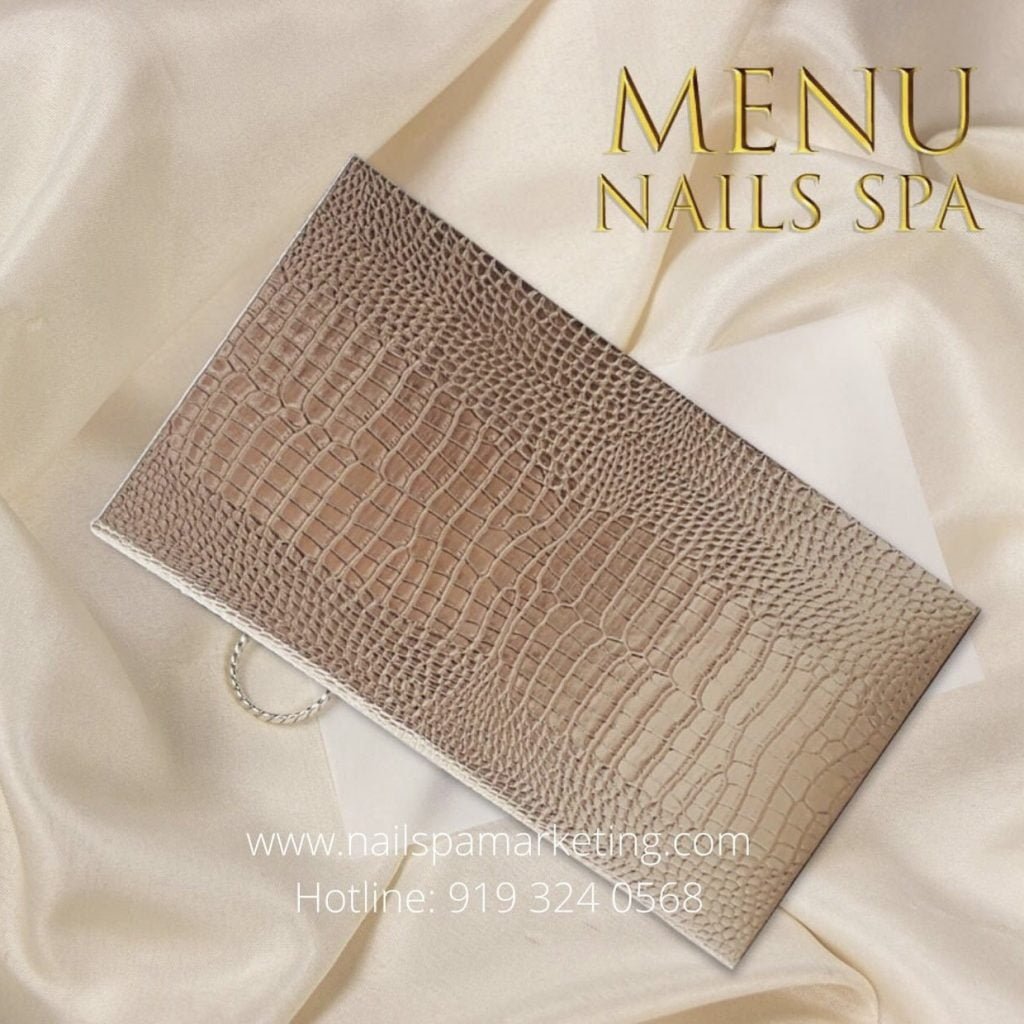 menu tiem nail spa