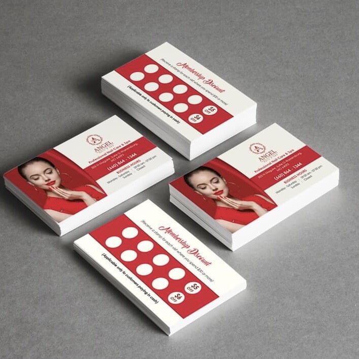 business card nail salon 3