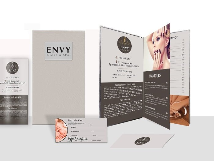 thiet ke menu tiem nail in Delaware