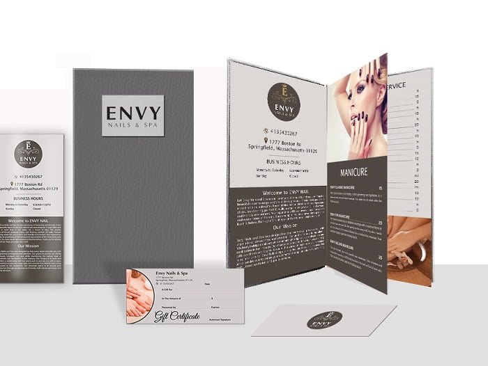 thiet ke menu tiem nail in Georgia