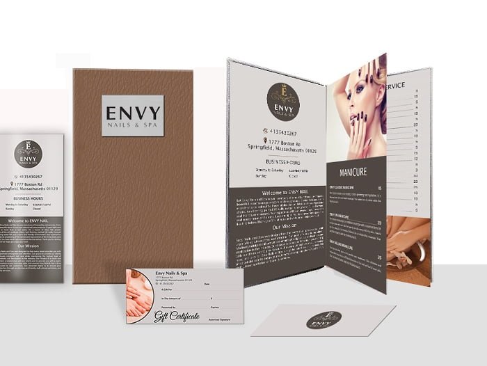 thiet ke menu tiem nail in Idaho