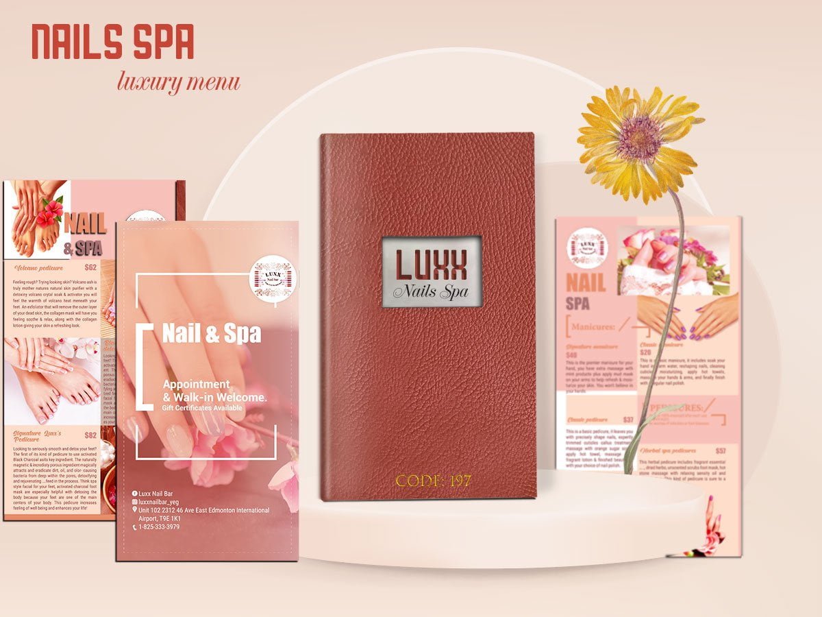 thiet ke Menu tiem nail tai my