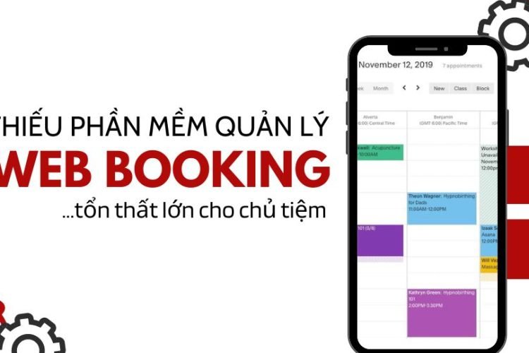 Web Booking management software